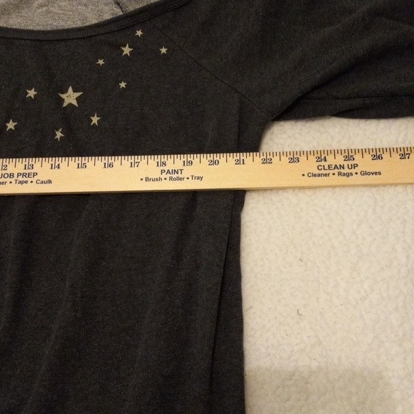 Torrid Pullover Sweatshirt Size 2 Stars Tiger Face Drop Shoulder - Picture 9 of 10